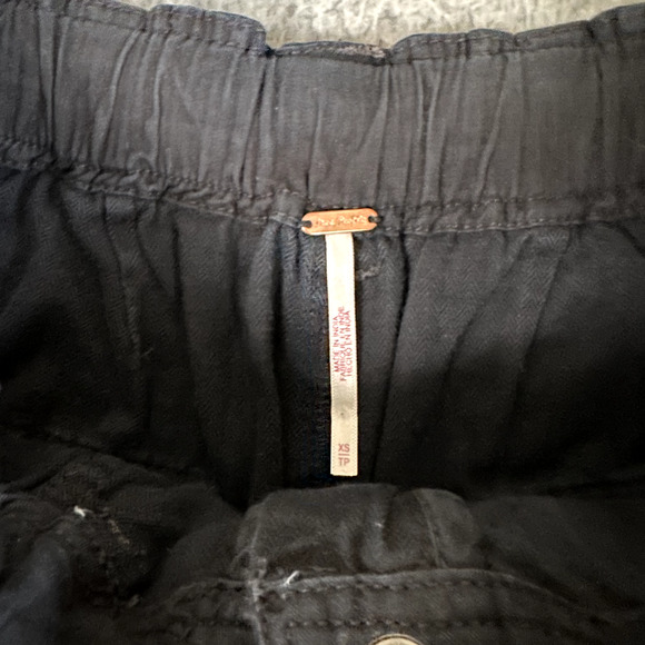 Free People Tahiti Cargo Wide Leg Low Rise Pant- Xs - Picture 4 of 9